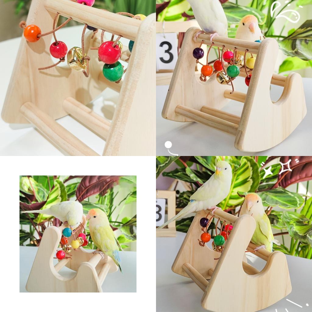 Bird Rocking Toy Perch Chewable Enrichment For Parrots Canaries Budgies Hummingbird X3UC CN
Bird Rocking Toy Perch Chewable Enrichment For Parrots Canaries Budgies Hummingbird X3UC CN
