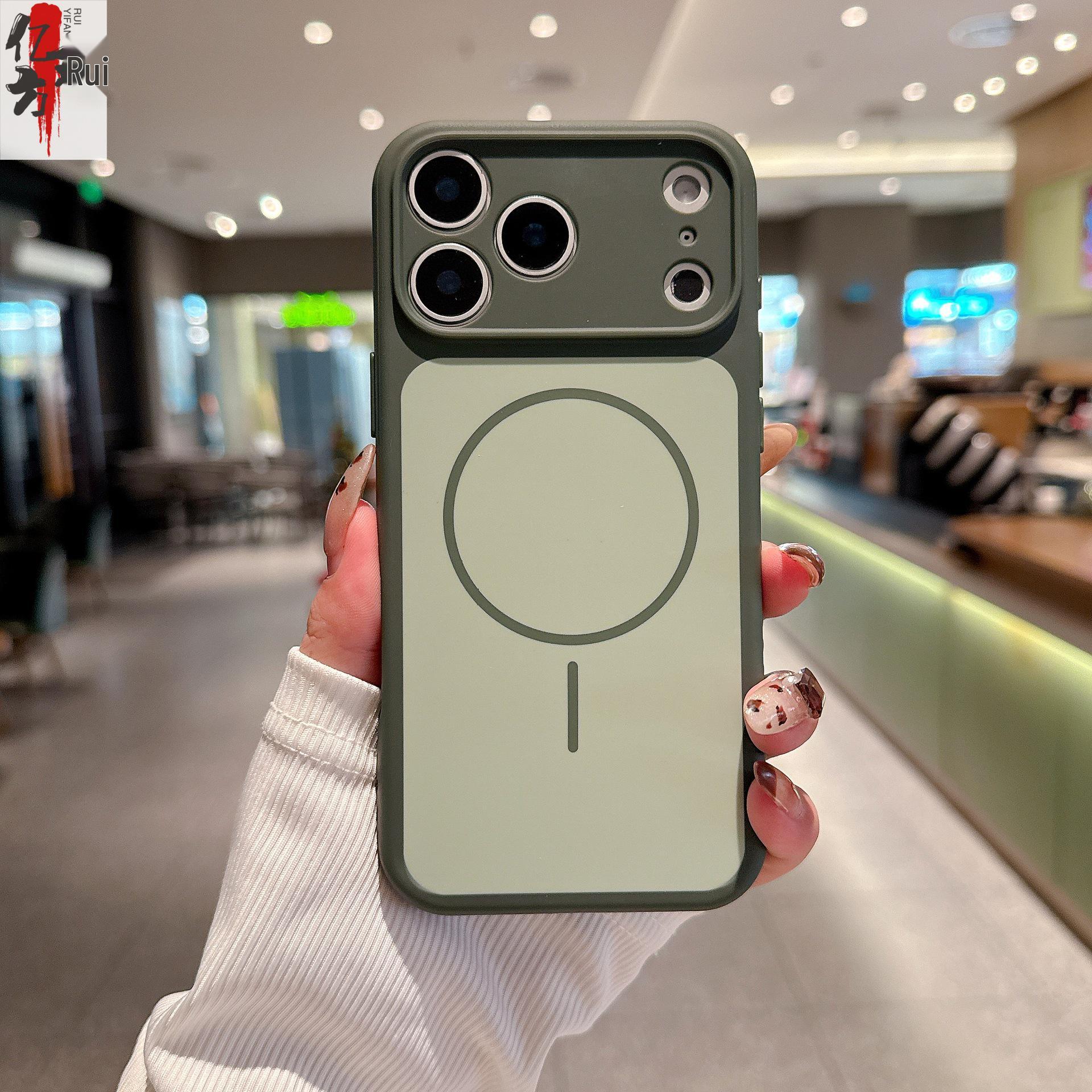 iPhone 17 Pro Max Skin-Feel Magnetic Protective Case - Thickened, Drop-Proof Design for Apple 16 Simplistic 15, 14. 17 Air
iPhone 17 Pro Max Skin-Feel Magnetic Protective Case - Thickened, Drop-Proof Design for Apple 16 Simplistic 15, 14. 17 Air