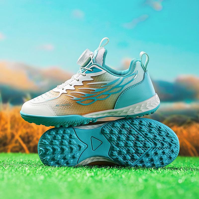 New children s rotating buckle football shoes boys and girls TF broken nails primary and secondary school students training competition sports shoes 39
New children s rotating buckle football shoes boys and girls TF broken nails primary and secondary school students training competition sports shoes 39