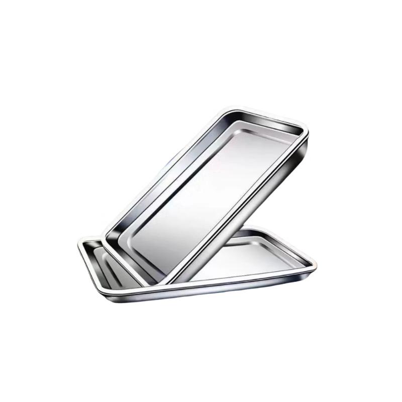 Cexuan 304 Stainless Steel Rectangular Tray
Cexuan 304 Stainless Steel Rectangular Tray