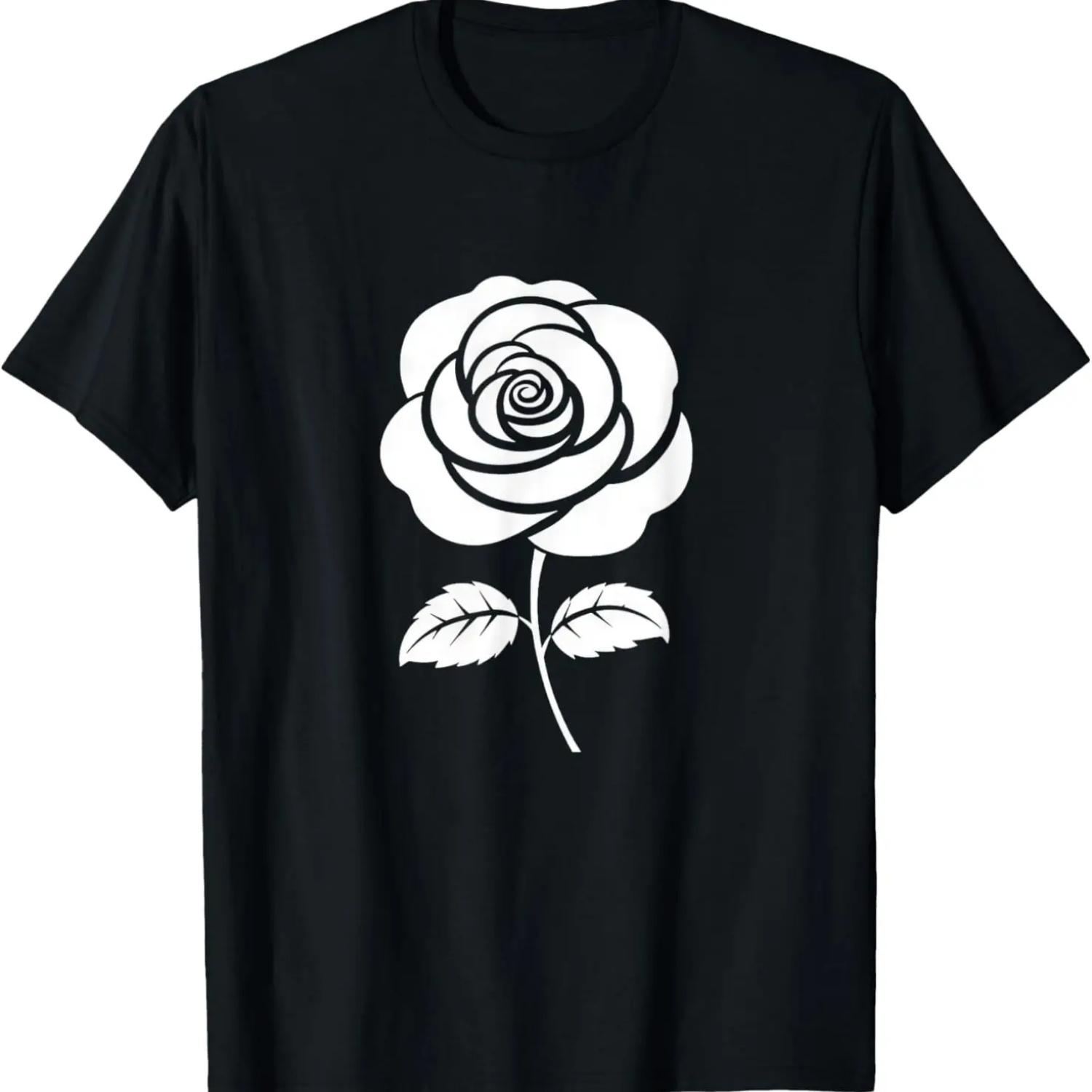 Rose Simple White Outline Floral Minimalist Nature Art T-Shirt S чёрный
Rose Simple White Outline Floral Minimalist Nature Art T-Shirt S чёрный