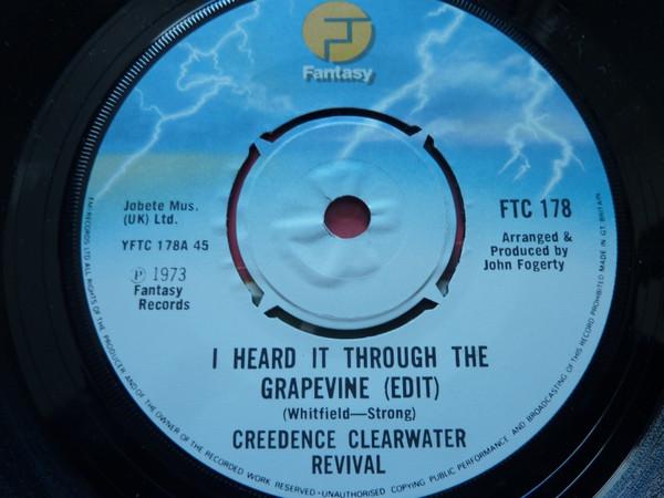 7inch Record CREEDENCE CLEARWATER REVIVAL / JOHN - I Heard It Through The Grapevine (E FTC178 Fantasy 1979 UK Rock Used
7inch Record CREEDENCE CLEARWATER REVIVAL / JOHN - I Heard It Through The Grapevine (E FTC178 Fantasy 1979 UK Rock Used