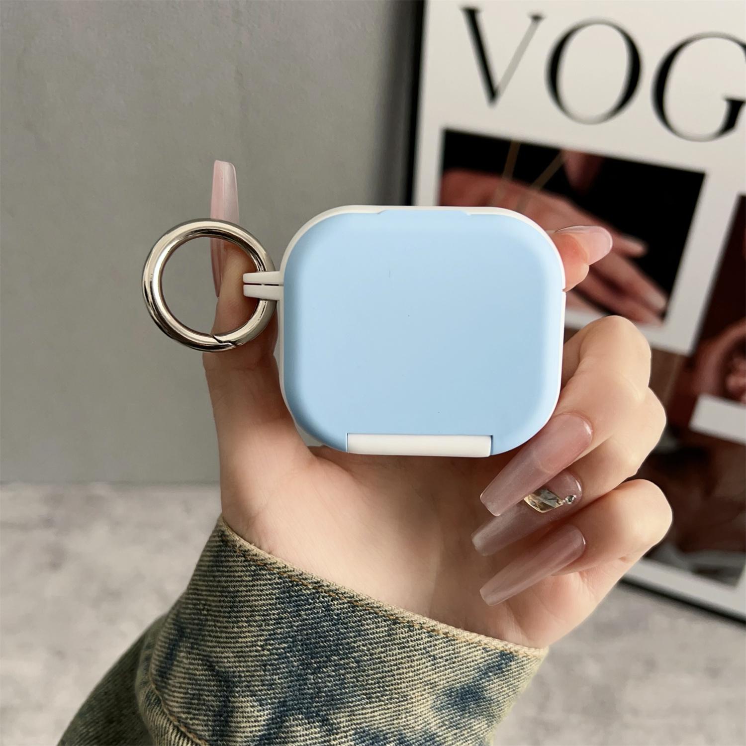 For Apple AirPods 3 Protective Case PC + TPU TWS Earphone Charging Case Cover with Hook Blue
For Apple AirPods 3 Protective Case PC + TPU TWS Earphone Charging Case Cover with Hook Blue