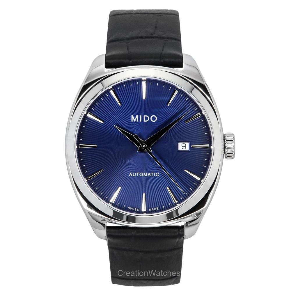 Mido Belluna Royal Gent Ремешок из черной кожи Синий циферблат Автоматический M024.507.16.041.00 Мужские часы синий
Mido Belluna Royal Gent Ремешок из черной кожи Синий циферблат Автоматический M024.507.16.041.00 Мужские часы синий