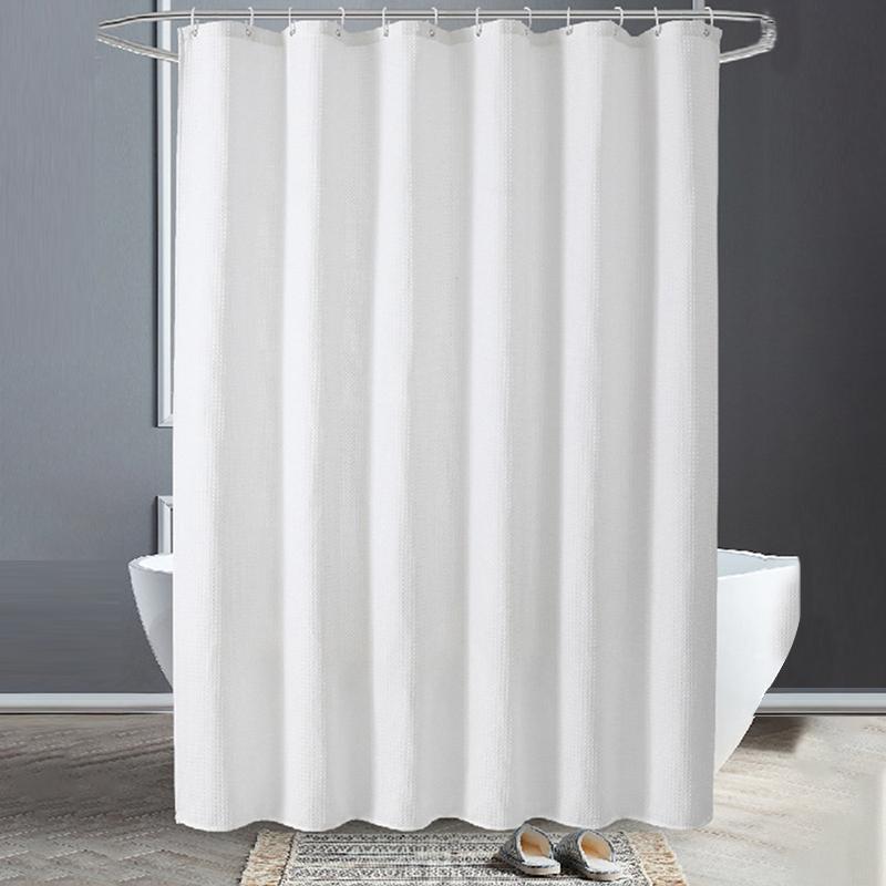 180 * 180CM White Polyester Waffle Shower Curtain Hotel Waterproof Solid Color Toilet Curtain No Drilling Summer Shower Curtain 180*180cm белый
180 * 180CM White Polyester Waffle Shower Curtain Hotel Waterproof Solid Color Toilet Curtain No Drilling Summer Shower Curtain 180*180cm белый