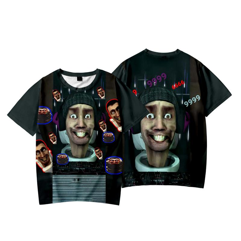 Summer Couple Fashion for Fans of Game Skibidi Toilet Cartoon Printed Short Sleeve T-shirts XXS
Summer Couple Fashion for Fans of Game Skibidi Toilet Cartoon Printed Short Sleeve T-shirts XXS