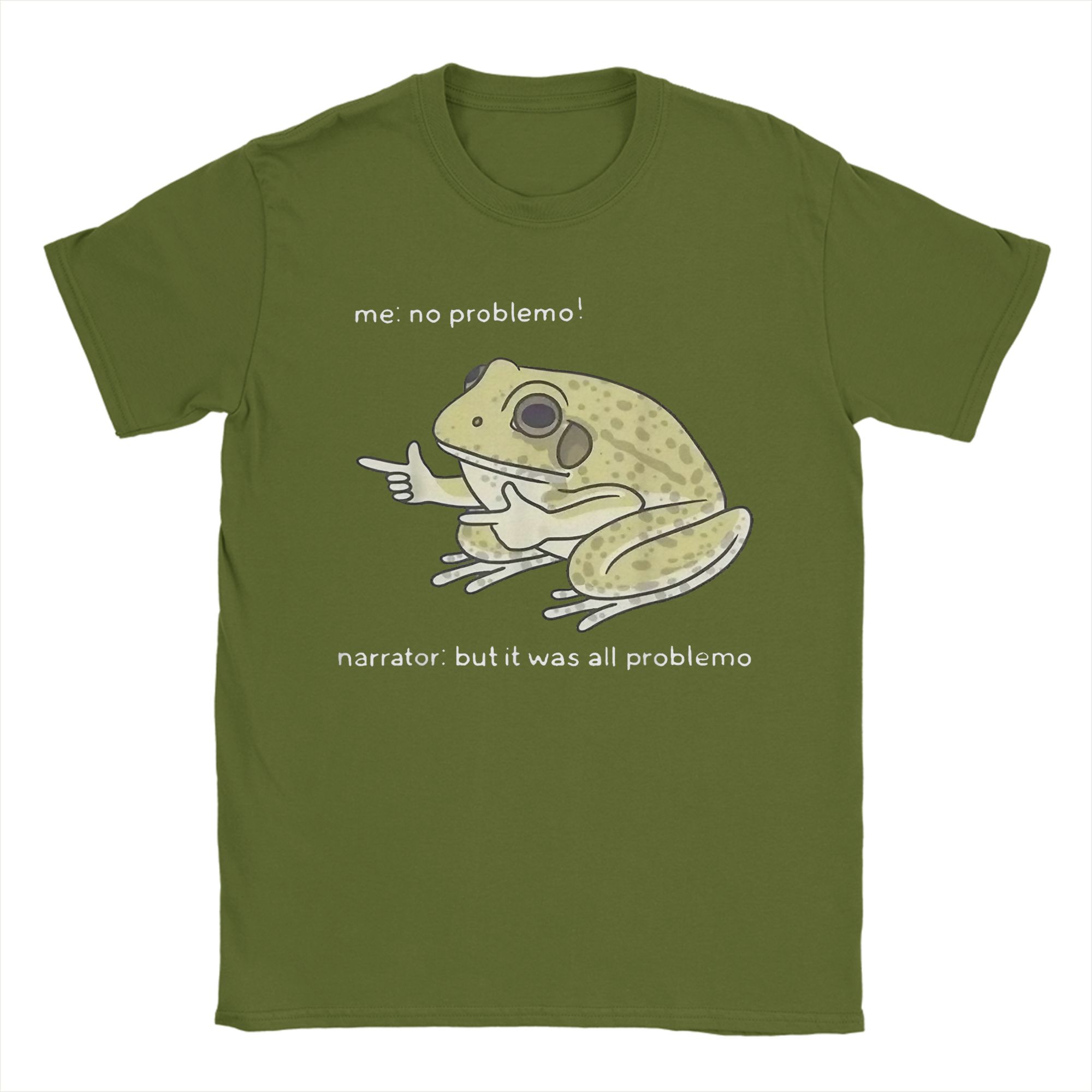 Me No Problemo Narrator But It was All T Shirt Men Cotton Vintage T-Shirts Crew Neck Tee Shirt Short Sleeve Tops Plus Size 4XL
Me No Problemo Narrator But It was All T Shirt Men Cotton Vintage T-Shirts Crew Neck Tee Shirt Short Sleeve Tops Plus Size 4XL