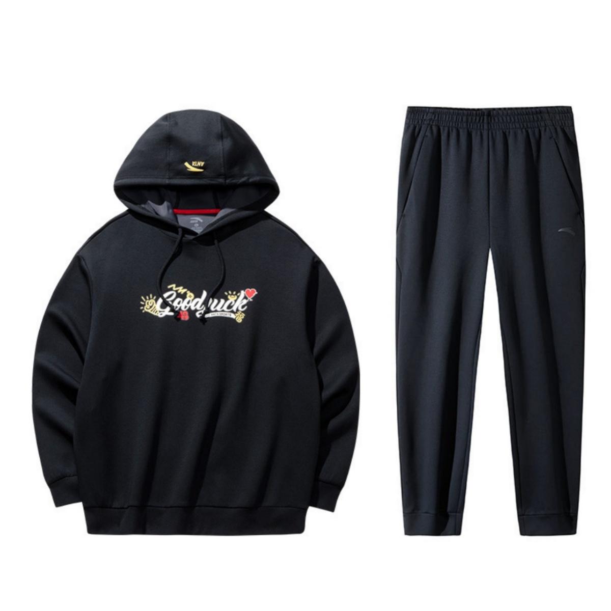 Anta Pullover Warm Comfortable Versatile Casual Sports Suit Men suit Basic-Black 952518703-5+152447325N-2 XXXL
Anta Pullover Warm Comfortable Versatile Casual Sports Suit Men suit Basic-Black 952518703-5+152447325N-2 XXXL