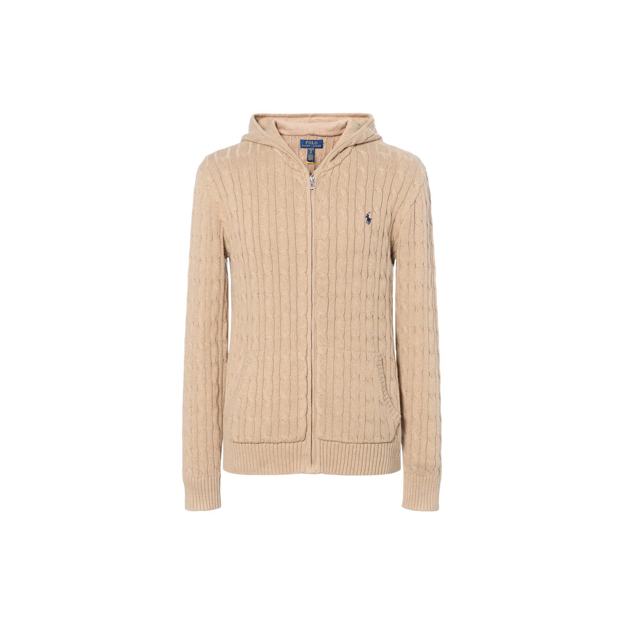 Polo Ralph Lauren Cable Knit Hooded Zip-Up Sweater Men свитер Brown 323959538-001 XL
Polo Ralph Lauren Cable Knit Hooded Zip-Up Sweater Men свитер Brown 323959538-001 XL