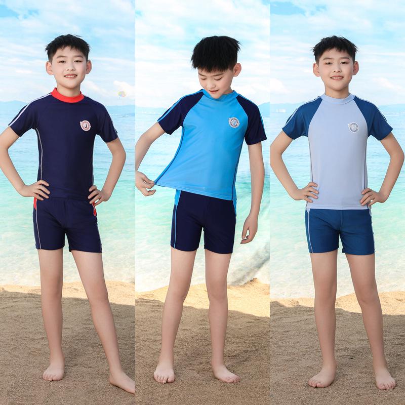 Teen Plus Size Two-Piece Swimsuit for Kids - Medium & Large, Vibrant Swimwear with Trunks for Hot Springs XL (Height 125-135 cm, Weight 55-65 kg)
Teen Plus Size Two-Piece Swimsuit for Kids - Medium & Large, Vibrant Swimwear with Trunks for Hot Springs XL (Height 125-135 cm, Weight 55-65 kg)