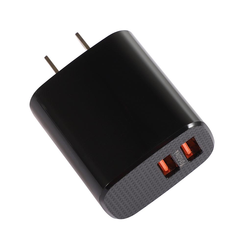 12W Dual USB Fast Charger - Universal Adapter for EU, US, UK, and India
12W Dual USB Fast Charger - Universal Adapter for EU, US, UK, and India