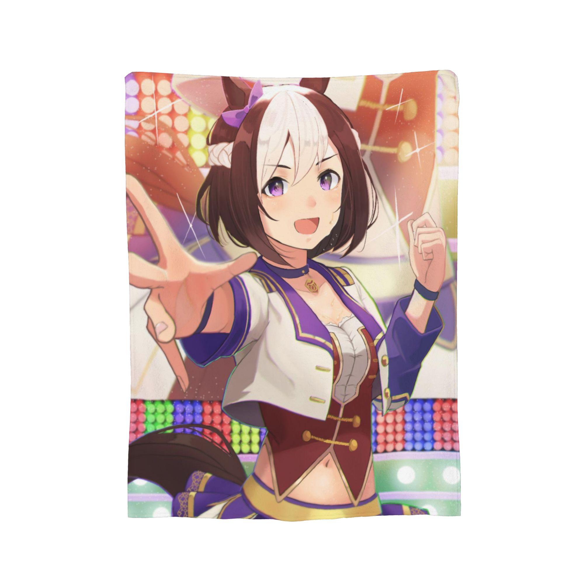 Uma Musume Pretty Derby Blanket Coral Fleece Plush Spring Autumn Multi-function Soft Throw Blanket for Bedding Car Bedspread 150x180cm
Uma Musume Pretty Derby Blanket Coral Fleece Plush Spring Autumn Multi-function Soft Throw Blanket for Bedding Car Bedspread 150x180cm