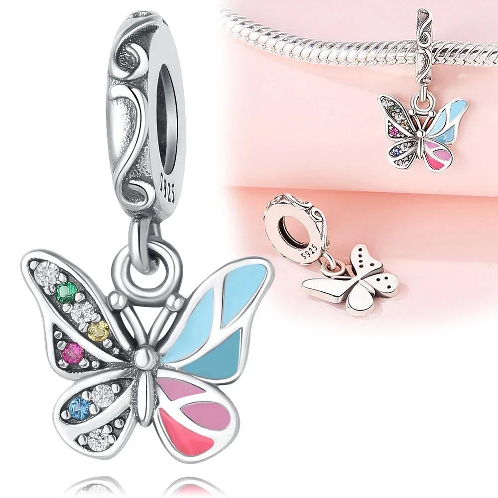 Charm Bead Component Copper Metal Pink & Yellow Murano Glass Butterfly Dangle Compatible With Authentic Original Women s Bracelet High Quality Fine
Charm Bead Component Copper Metal Pink & Yellow Murano Glass Butterfly Dangle Compatible With Authentic Original Women s Bracelet High Quality Fine