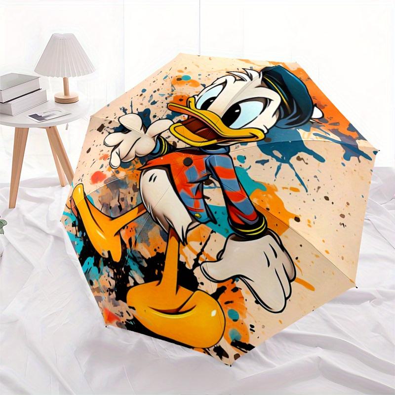 1pc Colorful Donald Duck Automatic Opening and Closing Folding - A Good Choice for Gifts, Fashionable and Convenient Umbrella With Cute Cart
1pc Colorful Donald Duck Automatic Opening and Closing Folding - A Good Choice for Gifts, Fashionable and Convenient Umbrella With Cute Cart