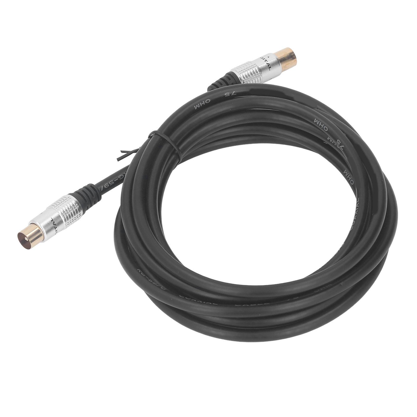 Коаксиальный кабель RG59U 9,5 мм штекер к 9,5 мм гнездо телевизионный коаксиальный кабель длиной 3 метра для
Коаксиальный кабель RG59U 9,5 мм штекер к 9,5 мм гнездо телевизионный коаксиальный кабель длиной 3 метра для