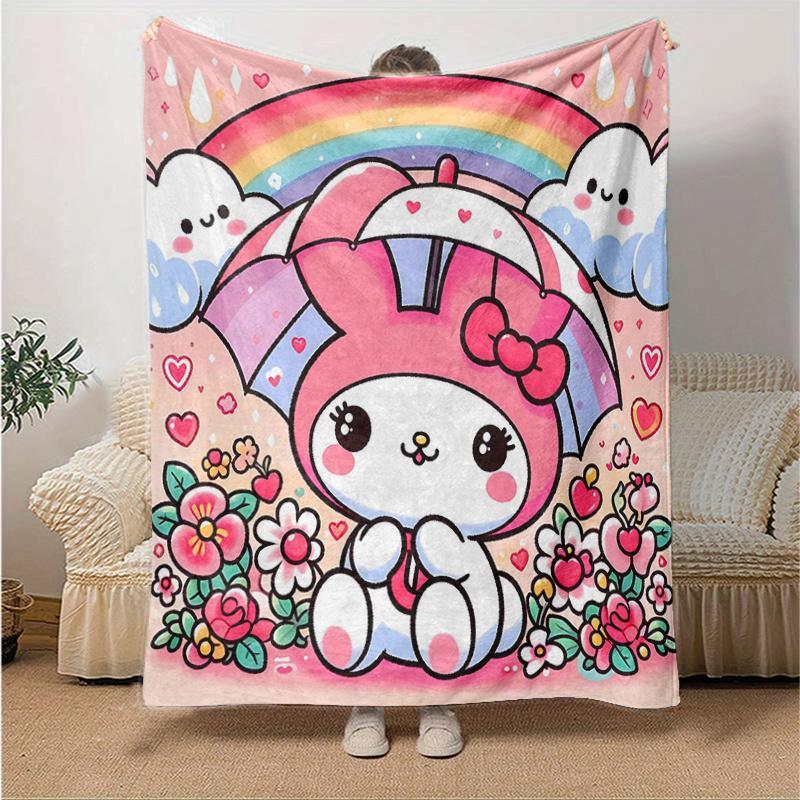 1pc Rainbow Dreams My Melody Blanket, Soft Warm Throw Blankets for Room Decor, Birthday Gift Idea for Family and Friend, All Seasons Use Home Decorati 130x150cm
1pc Rainbow Dreams My Melody Blanket, Soft Warm Throw Blankets for Room Decor, Birthday Gift Idea for Family and Friend, All Seasons Use Home Decorati 130x150cm