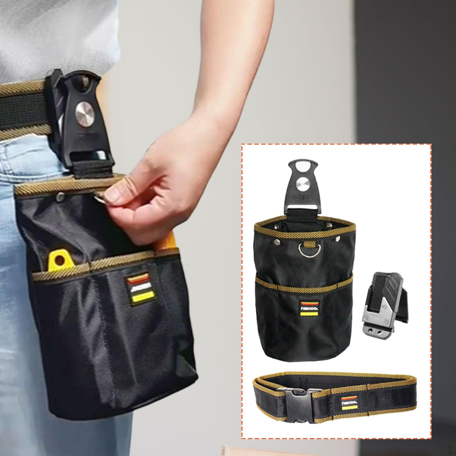 Tool Pouch with Belt Clip Organizer Direct Replace Utility Rotating Fastener for
Tool Pouch with Belt Clip Organizer Direct Replace Utility Rotating Fastener for