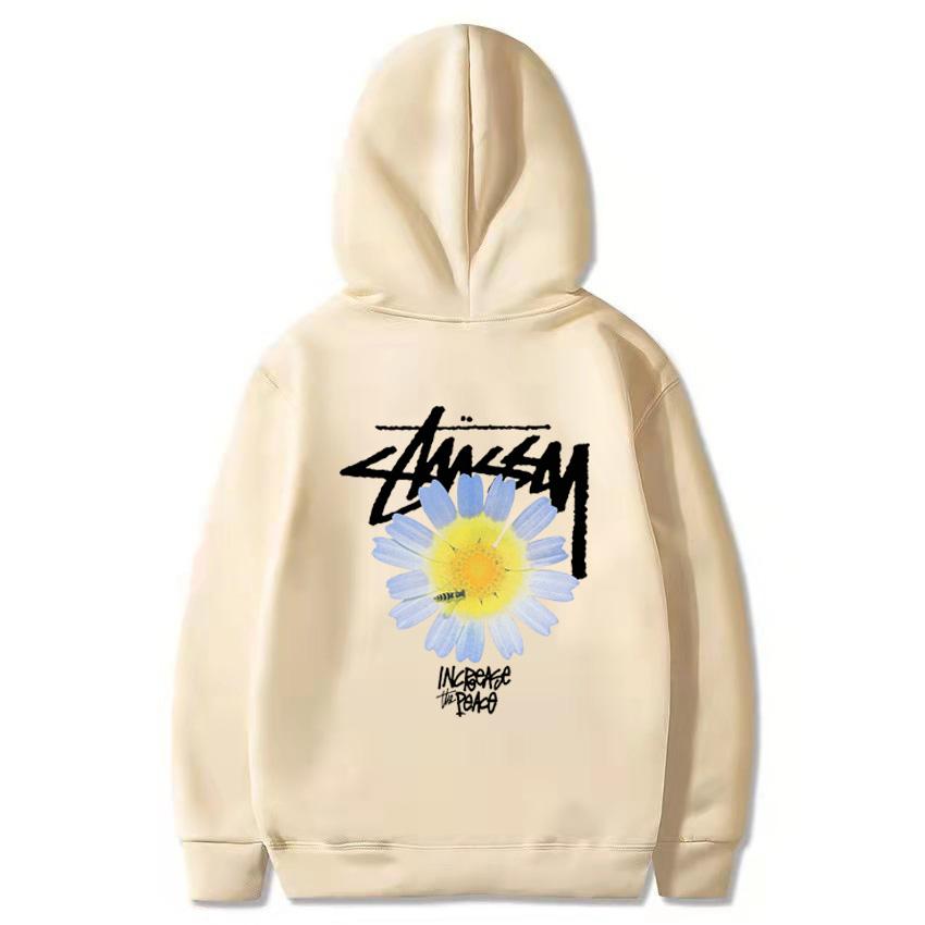 Stussy 2023, осень/зима, футболка Stussy Itp с цветочным принтом, мужские и женские свитера с капюшоном с принтом ромашки, европейские размеры больших размеров
Stussy 2023, осень/зима, футболка Stussy Itp с цветочным принтом, мужские и женские свитера с капюшоном с принтом ромашки, европейские размеры больших размеров