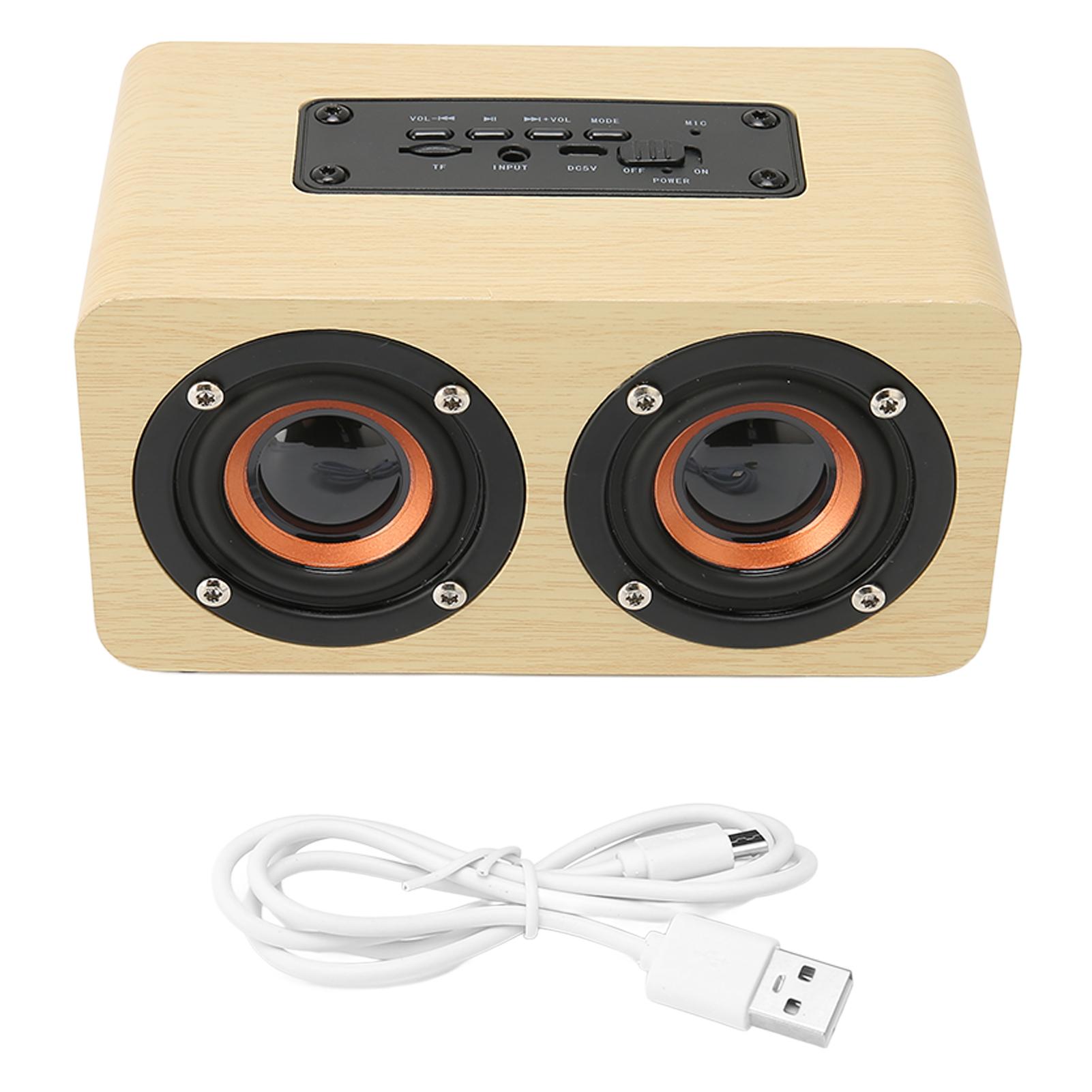 Retro Bluetooth Speaker Built in Mic Portable Wireless Speaker Supports Memory Card USB AUX
Retro Bluetooth Speaker Built in Mic Portable Wireless Speaker Supports Memory Card USB AUX