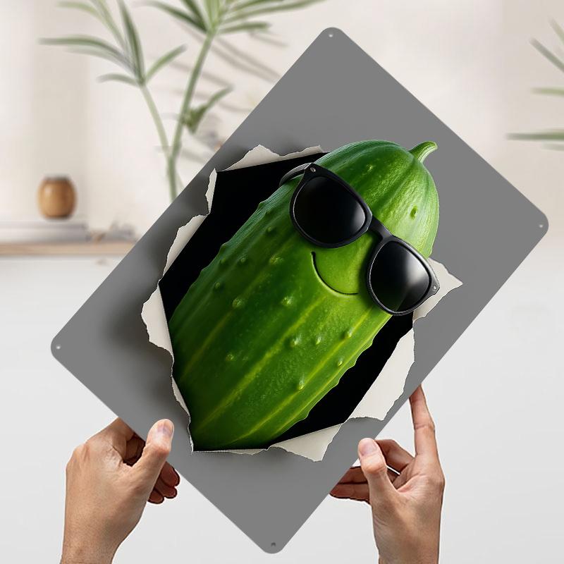 Cool Pickle With Sunglasses Poster Customized Wall Art Vintage Metal Signs Retro Tin Plaque for Man Cave Modern Home Decoration 20x30cm(7.8x11.8inch)
Cool Pickle With Sunglasses Poster Customized Wall Art Vintage Metal Signs Retro Tin Plaque for Man Cave Modern Home Decoration 20x30cm(7.8x11.8inch)