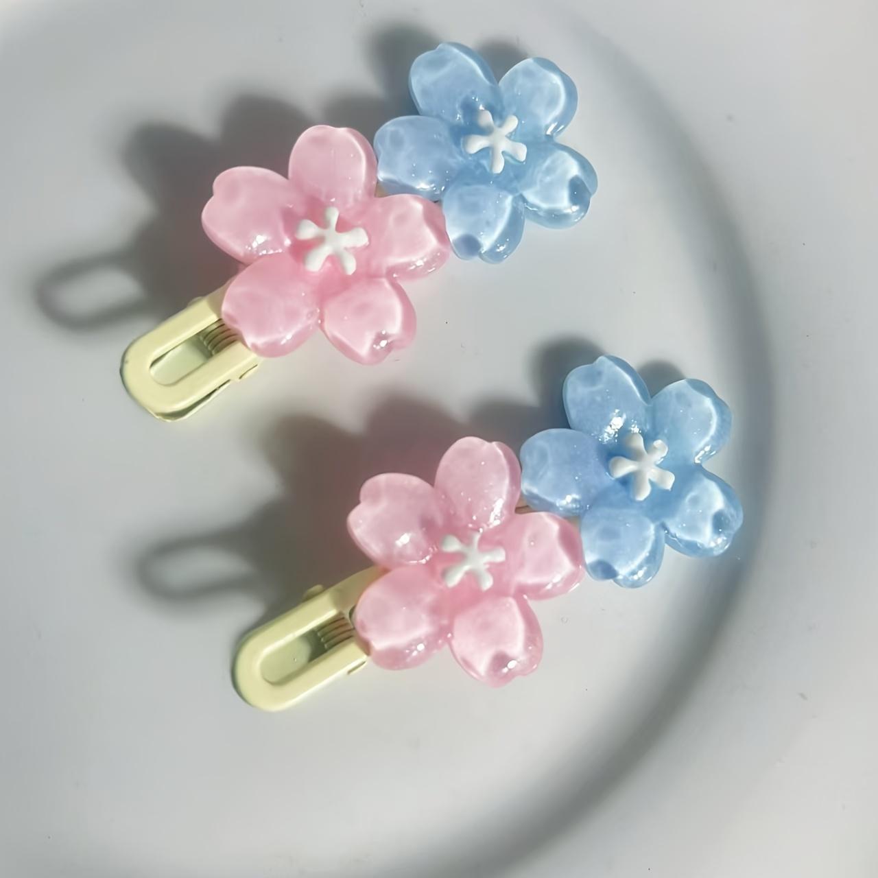 1/2Pcs Colorful Five-Petal Flower Duck Hair Clips Floral Pattern Hair Barrettes Fashion Hair Accessories for Women
1/2Pcs Colorful Five-Petal Flower Duck Hair Clips Floral Pattern Hair Barrettes Fashion Hair Accessories for Women
