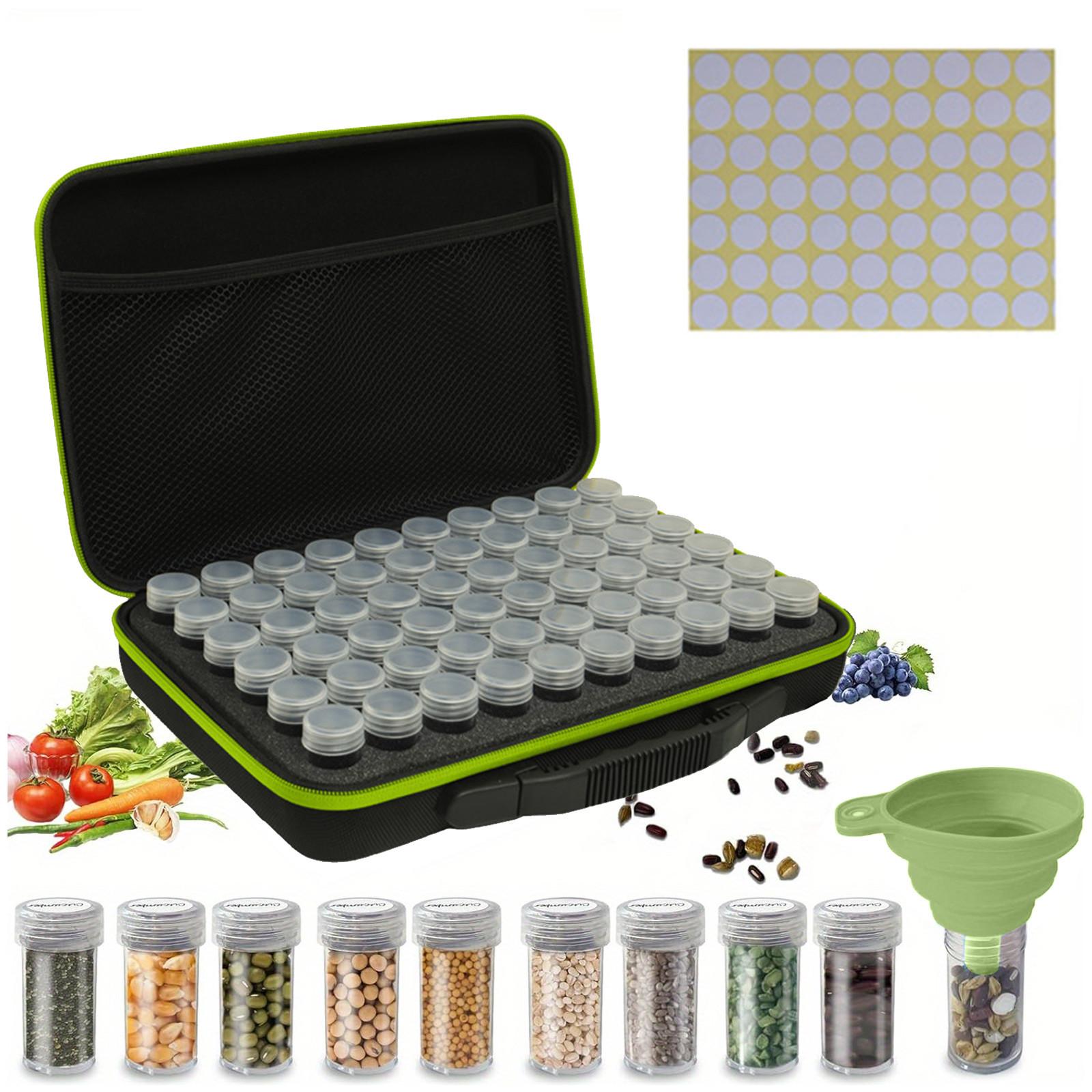 60 семян водонепроницаемый ящик для хранения картина разделенный алмазный мешок для хранения One Size зелёный
60 семян водонепроницаемый ящик для хранения картина разделенный алмазный мешок для хранения One Size зелёный