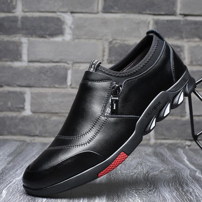 Spring men s casual leather shoes genuine leather cowhide men s non-slip round head men s shoes handling shoes single shoes 40
Spring men s casual leather shoes genuine leather cowhide men s non-slip round head men s shoes handling shoes single shoes 40