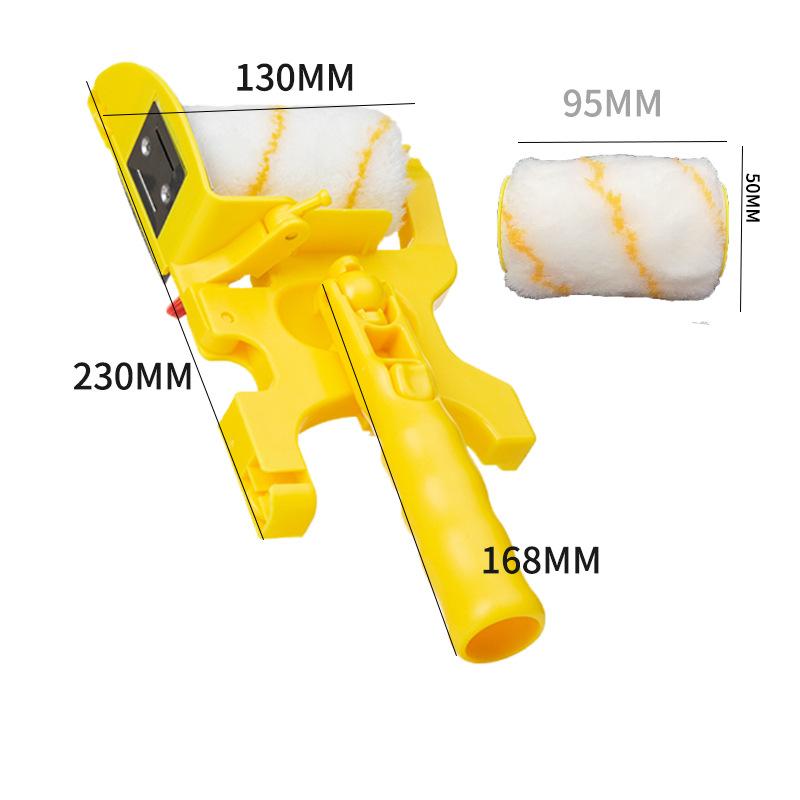 Paint Roller Brush Wall Painting Roller House Decor Color Separation Brush Hand-held Clean-Cut Paint Edger Roller Extension Pole
Paint Roller Brush Wall Painting Roller House Decor Color Separation Brush Hand-held Clean-Cut Paint Edger Roller Extension Pole
