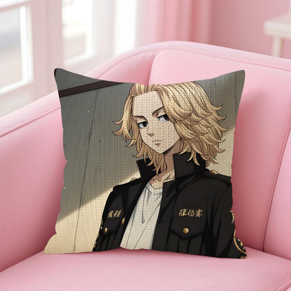 TTokyo RevengerR Anime Cushion Cover Natural Linen Pillow Case DoubleSided Print Decorative Sofa Pillowcase Home Decor Gift 30x30cm
TTokyo RevengerR Anime Cushion Cover Natural Linen Pillow Case DoubleSided Print Decorative Sofa Pillowcase Home Decor Gift 30x30cm