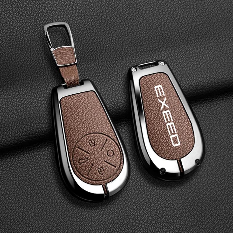Zinc Alloy Car Key Case for Chery EXEED RX TXL VX Modified FL CDM LX PHEV Remote Cover Shell Keychain Hold
Zinc Alloy Car Key Case for Chery EXEED RX TXL VX Modified FL CDM LX PHEV Remote Cover Shell Keychain Hold