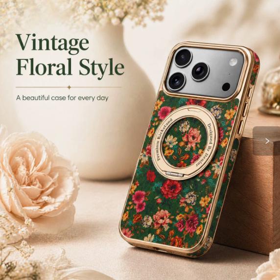 Apple iPhone 16 Pro Max Blue Flower Case with Rotating Stand & Magnetic Suction 16 Pro Max зелёный
Apple iPhone 16 Pro Max Blue Flower Case with Rotating Stand & Magnetic Suction 16 Pro Max зелёный