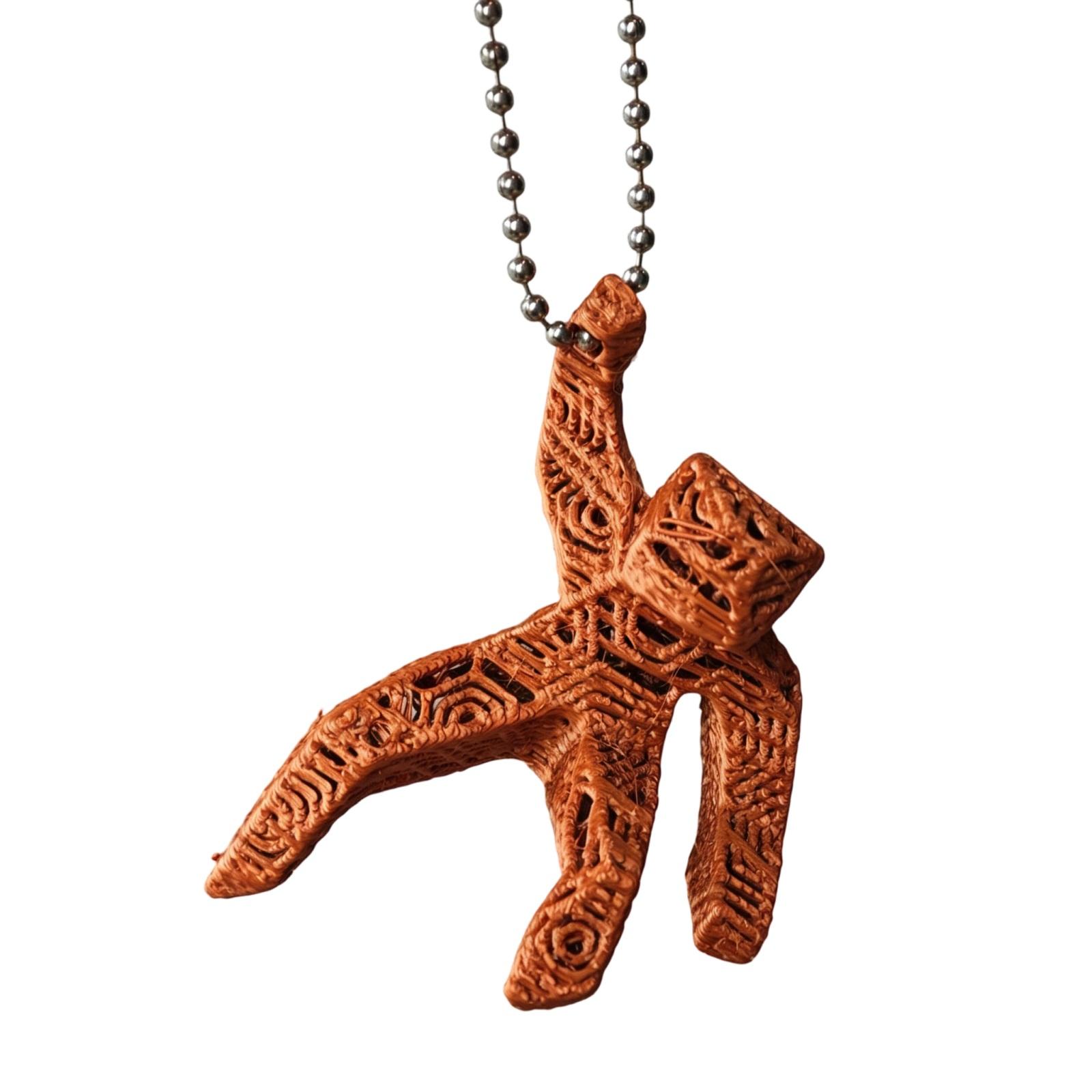 3D Printed Miniature Keychain - A Unique Sci-fi Accessory That Can Be Attached To Bags And Keys. One Size шафрановий
3D Printed Miniature Keychain - A Unique Sci-fi Accessory That Can Be Attached To Bags And Keys. One Size шафрановий