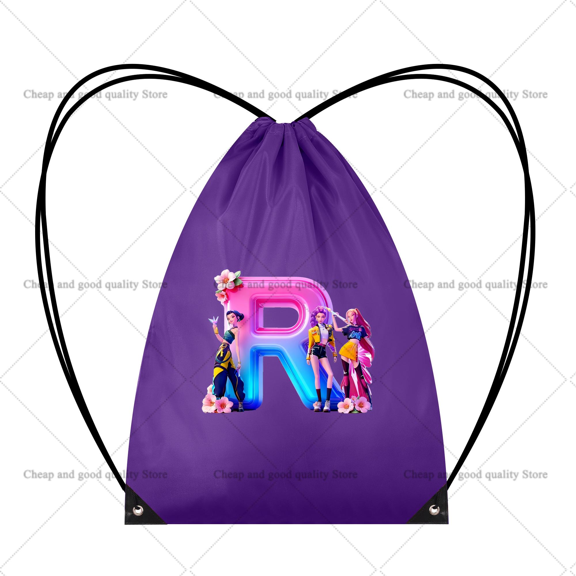KPop Demon Hunters Bundle Pocket Drawstring Backpack Youth Fashion Large Capacity Sport Bag Cartoon Beautiful Gift Bags Cycling Knapsack
KPop Demon Hunters Bundle Pocket Drawstring Backpack Youth Fashion Large Capacity Sport Bag Cartoon Beautiful Gift Bags Cycling Knapsack