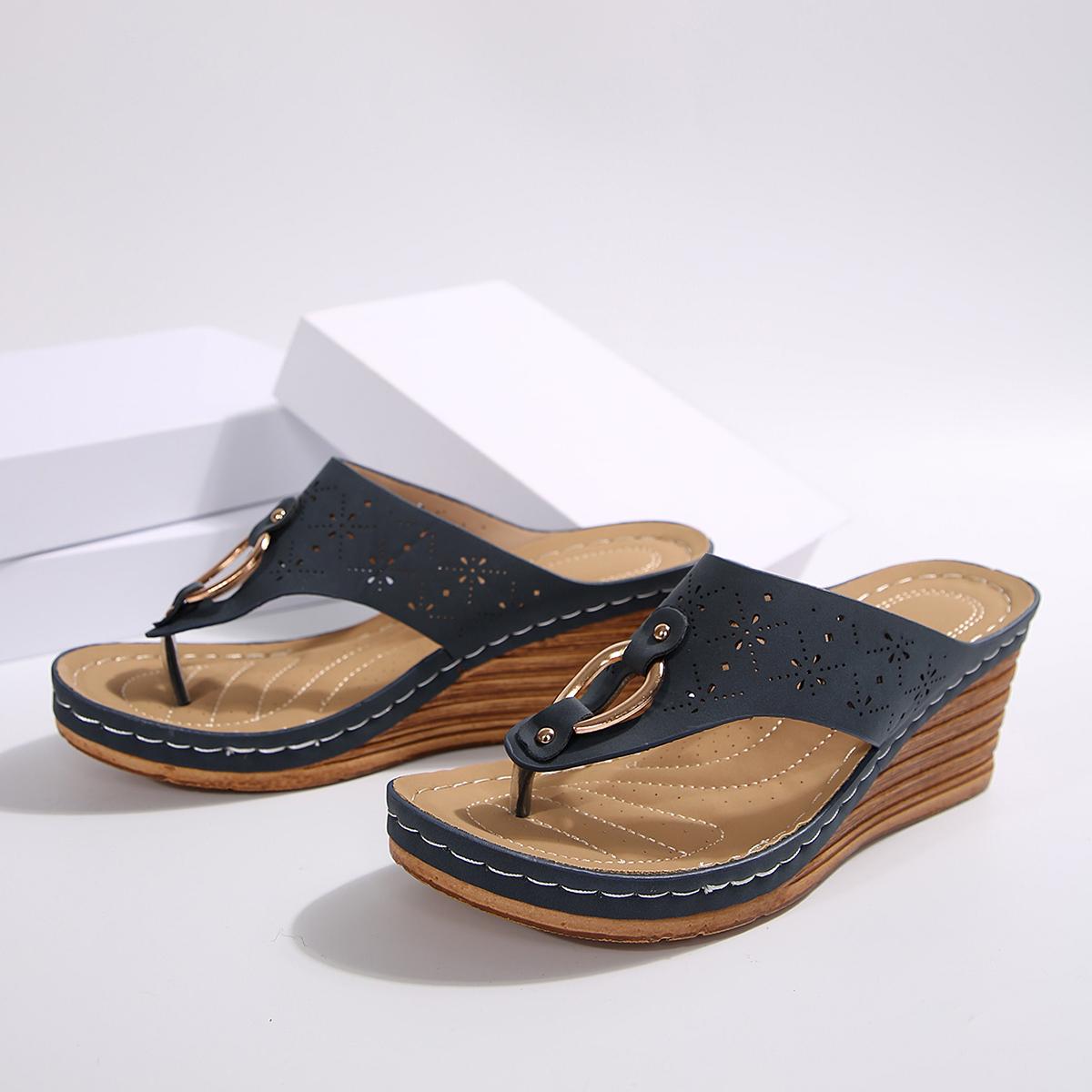Women Wedges Slippers 2024 Summer New Fashion Sandals·outdoor Beach Comfortable Slippers Platform Casual Designer Slides Women 36 синий
Women Wedges Slippers 2024 Summer New Fashion Sandals·outdoor Beach Comfortable Slippers Platform Casual Designer Slides Women 36 синий