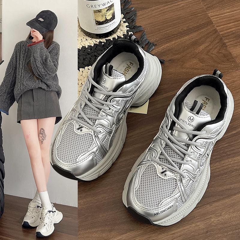 Мода Четыре Сезона Новая Мода Женская Обувь Толстая Подошва Дышащая Повседневная Спортивная Обувь 35 серебряный
Мода Четыре Сезона Новая Мода Женская Обувь Толстая Подошва Дышащая Повседневная Спортивная Обувь 35 серебряный