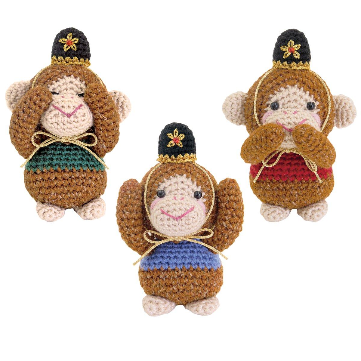 Olympus Thread Amigurumi Kit Zodiac Monkey Brothers MK-70
Olympus Thread Amigurumi Kit Zodiac Monkey Brothers MK-70