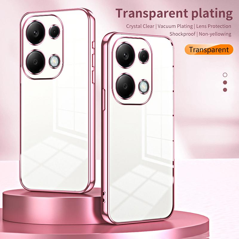 For Xiaomi Redmi Note 13 Pro 4G/Poco M6 Pro 4G Electroplating TPU Cover Cell Phone Case Black
For Xiaomi Redmi Note 13 Pro 4G/Poco M6 Pro 4G Electroplating TPU Cover Cell Phone Case Black