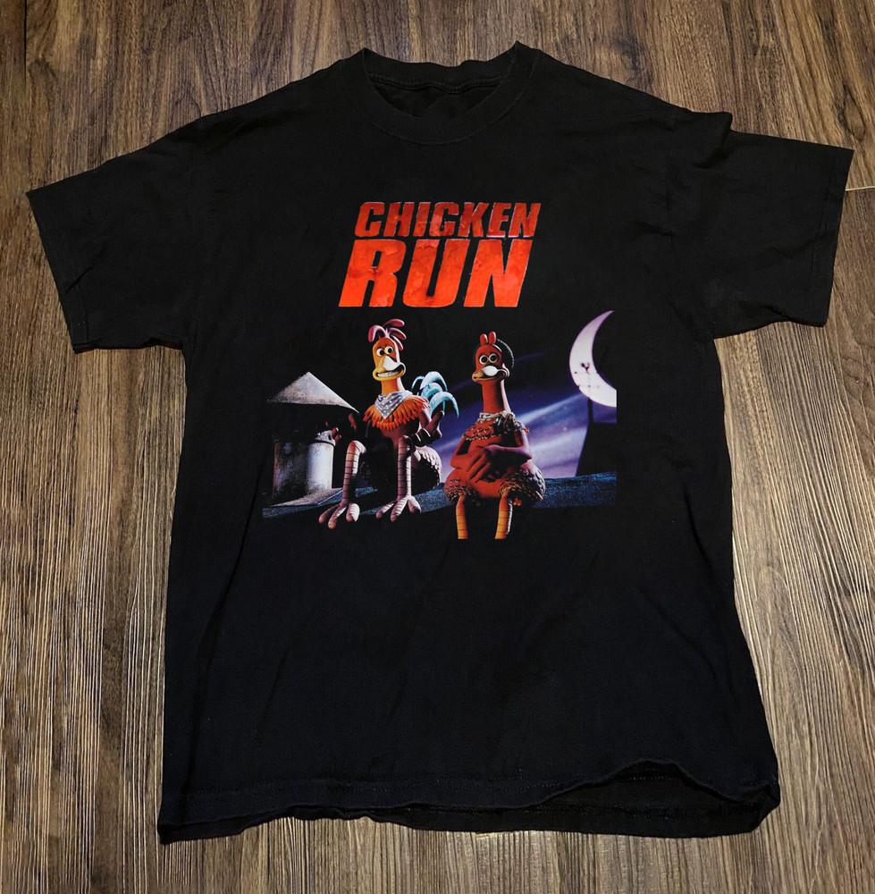 Chicken Run Short Sleeve Black Tee Men Women#039;s Shirt 8D626 Unisex T-Shirt XL
Chicken Run Short Sleeve Black Tee Men Women#039;s Shirt 8D626 Unisex T-Shirt XL
