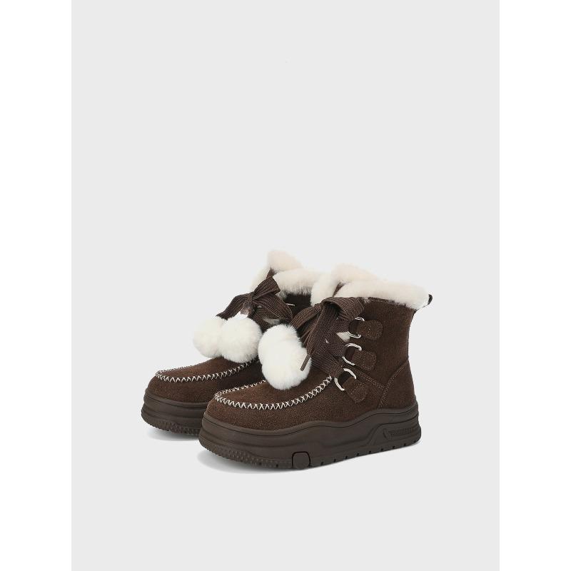 Leather platform snow boots women s winter new velvet thermal cotton shoes non-slip short boots lamb wool boots 40
Leather platform snow boots women s winter new velvet thermal cotton shoes non-slip short boots lamb wool boots 40