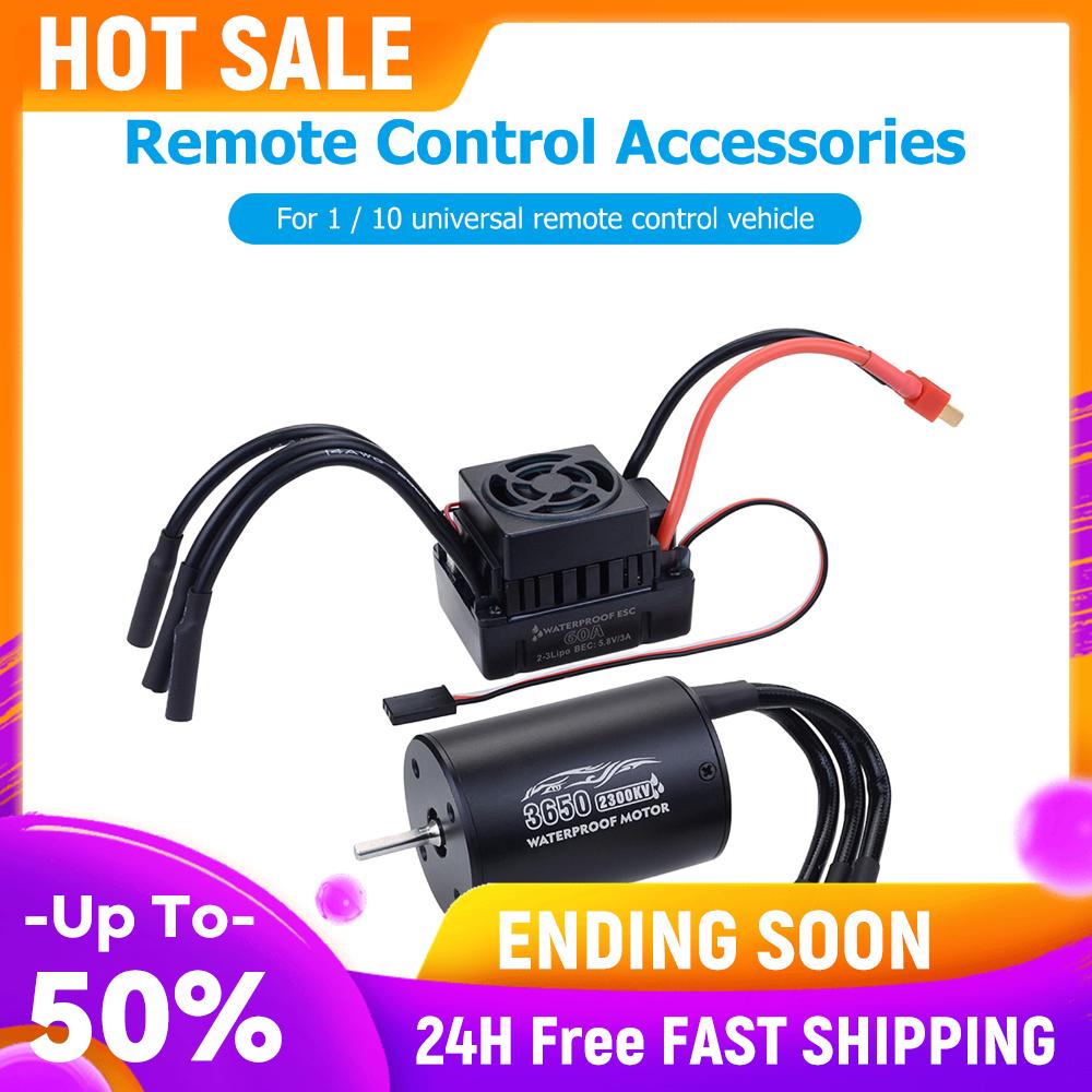 For 1/10 RC Cars Truck Waterproof 3650 2300KV Motor 60A Brushless ESC Combo Kits for Children Playing China Mainland
For 1/10 RC Cars Truck Waterproof 3650 2300KV Motor 60A Brushless ESC Combo Kits for Children Playing China Mainland