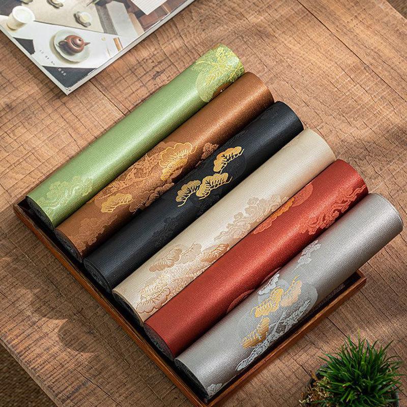 New Chinese Zen Style Tea Mats High-end Light Luxury Tea Ceremony Tablecloths Retro Jacquard Woven Brocade Cloud Pine Tea Flags 28x120cm красный
New Chinese Zen Style Tea Mats High-end Light Luxury Tea Ceremony Tablecloths Retro Jacquard Woven Brocade Cloud Pine Tea Flags 28x120cm красный