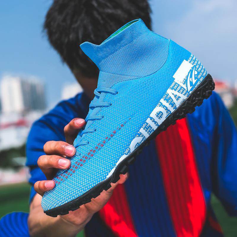 Foreign trade high-top football shoes men s high-top AG long nails youth training TF broken nails student sports shoes 35
Foreign trade high-top football shoes men s high-top AG long nails youth training TF broken nails student sports shoes 35