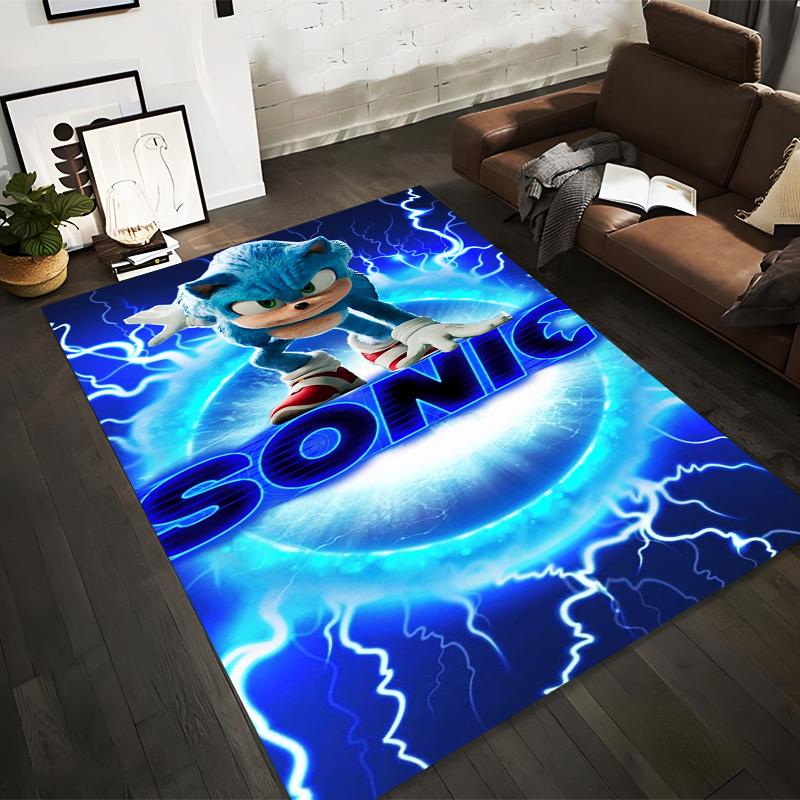 Blue Lightning Sonic Themed Carpet for Kids Room or Play Area Suitable for use as an anti-slip for living room bedroom sofas 40x60cm( 15x23in )
Blue Lightning Sonic Themed Carpet for Kids Room or Play Area Suitable for use as an anti-slip for living room bedroom sofas 40x60cm( 15x23in )