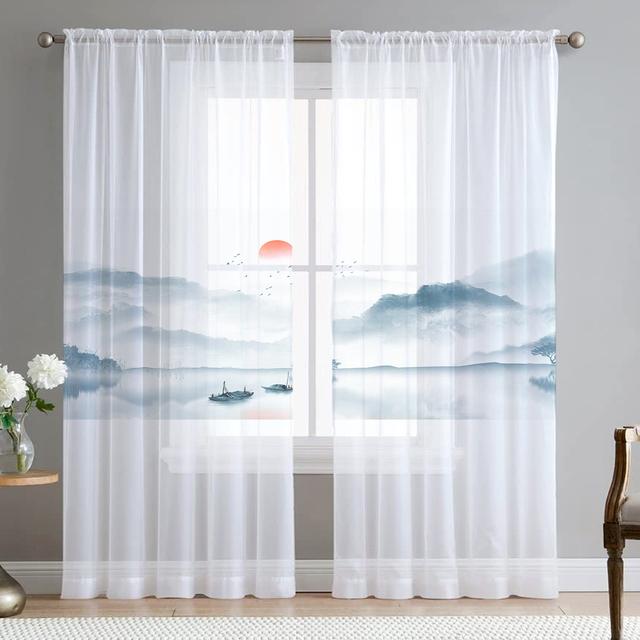 Озеро, лес, пейзаж, горы, пейзаж, тюлевые шторы для гостиной, оконные прозрачные современные шторы для декора спальни 1 PCS W100XH250cm
Озеро, лес, пейзаж, горы, пейзаж, тюлевые шторы для гостиной, оконные прозрачные современные шторы для декора спальни 1 PCS W100XH250cm