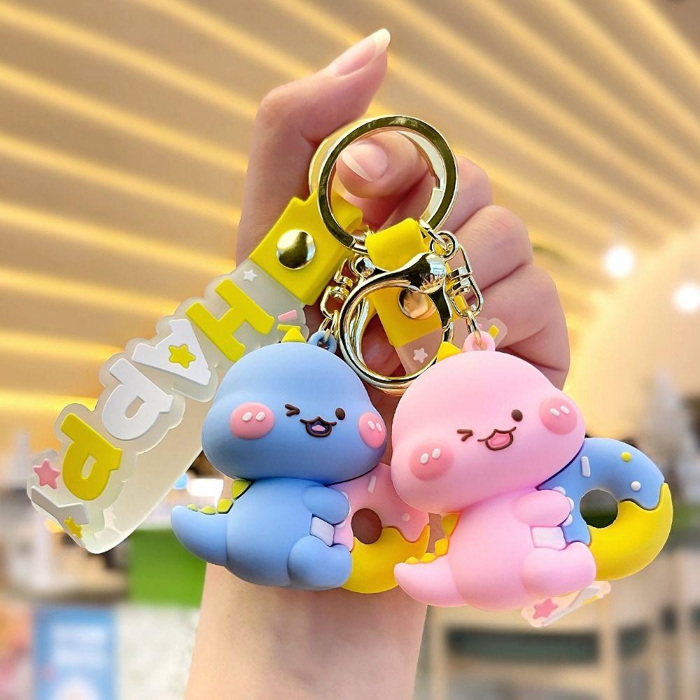 Delicate Cartoon Animal Key Ring Cute Car Key Chain Accessories Little Dinosaur Keychain Student синий
Delicate Cartoon Animal Key Ring Cute Car Key Chain Accessories Little Dinosaur Keychain Student синий