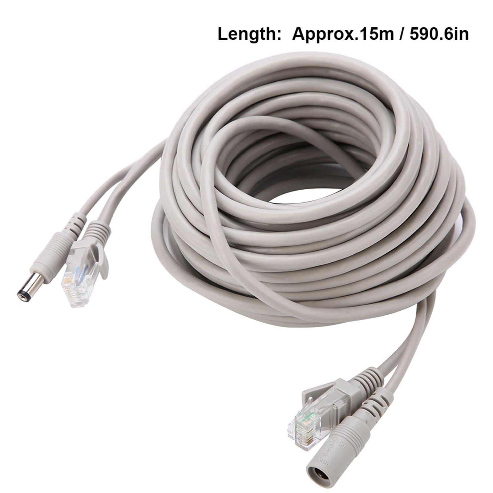 5M/10M/15M/20M RJ45+DC Ethernet кабель відеоспостереження для IP-камер NVR System 10Mbps100Mbps (15М) чорний
5M/10M/15M/20M RJ45+DC Ethernet кабель відеоспостереження для IP-камер NVR System 10Mbps100Mbps (15М) чорний