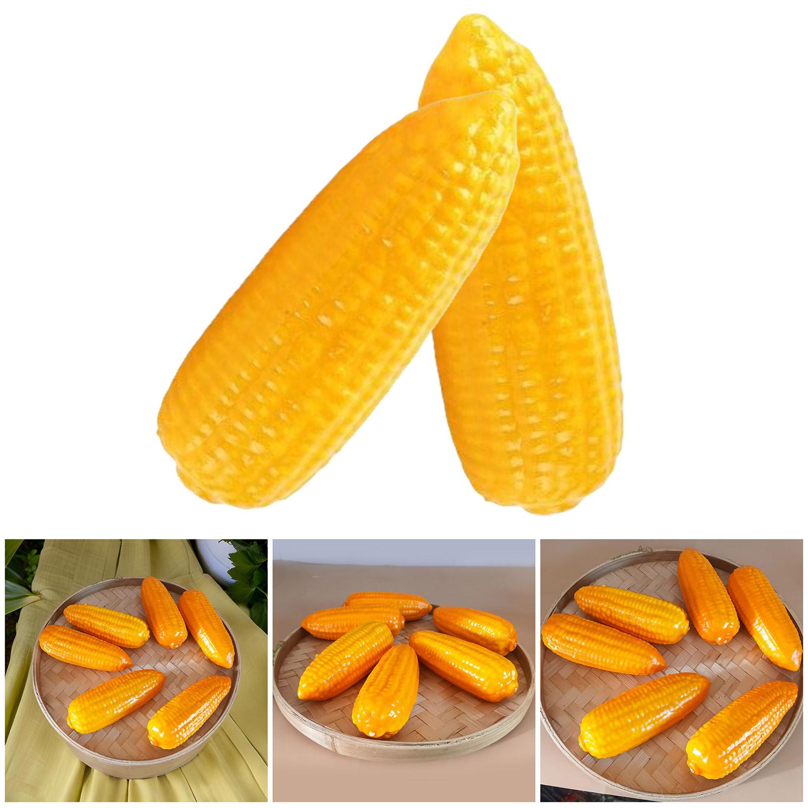 2Pcs Realistic Artificial Corn Simulation Corn Cobs for Home Decoration Basket Display Photography Kitchen Vegetable Toy
2Pcs Realistic Artificial Corn Simulation Corn Cobs for Home Decoration Basket Display Photography Kitchen Vegetable Toy