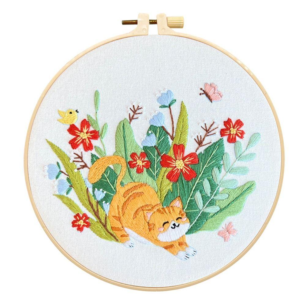 Needle Punch Cross Stitch Kit Cat Pattern Embroidery Stitch Practice Kit Home Decoration 4
Needle Punch Cross Stitch Kit Cat Pattern Embroidery Stitch Practice Kit Home Decoration 4