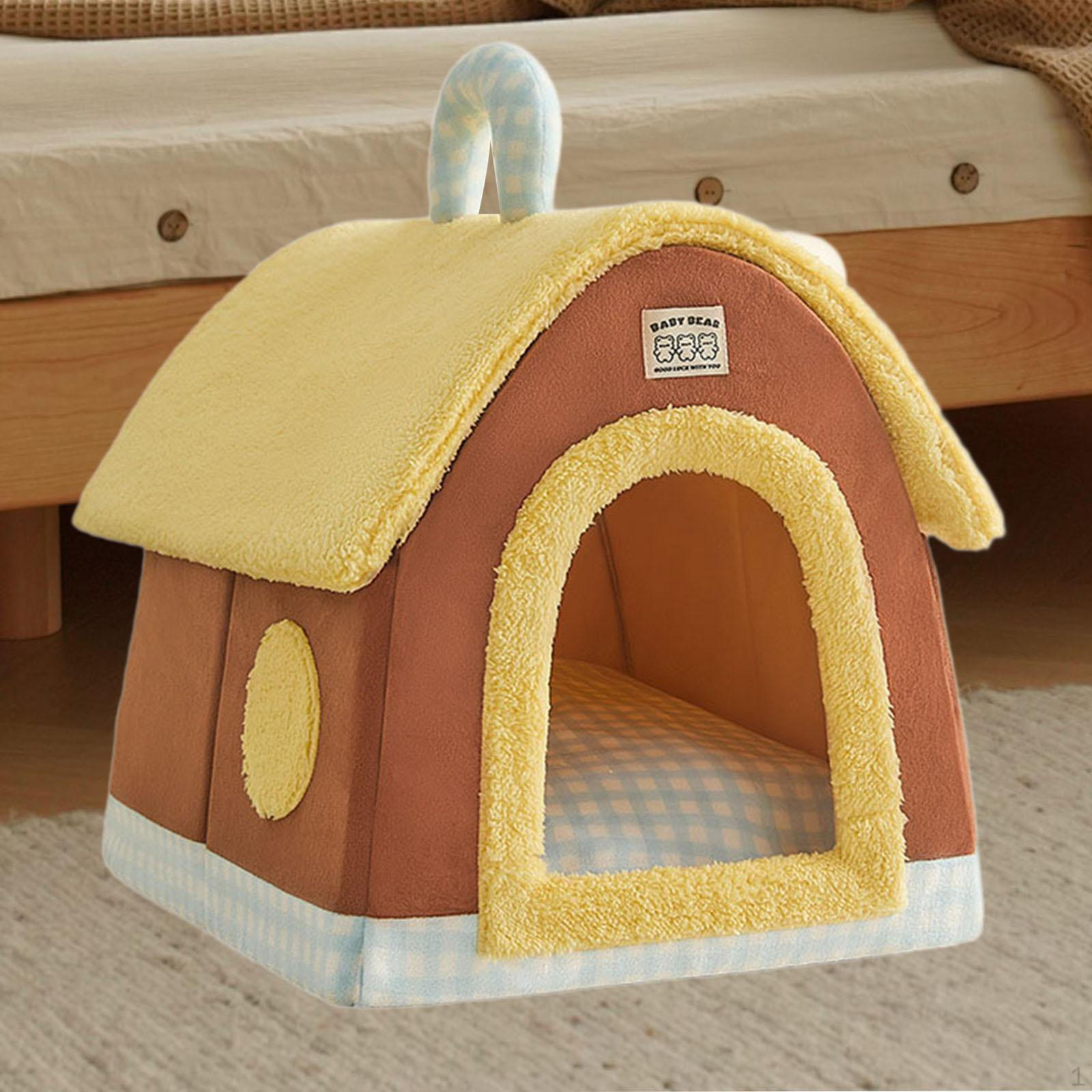 Dog House for Pets with Cushion And Semi Enclosed Design Outdoor Use S
Dog House for Pets with Cushion And Semi Enclosed Design Outdoor Use S