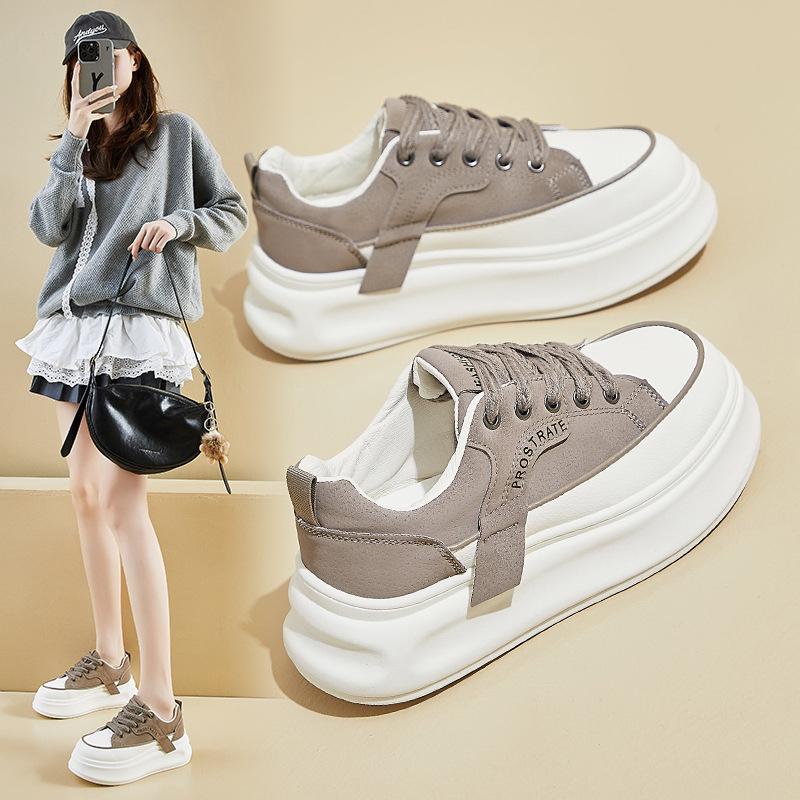 Spring little white shoes new Korean version ins female students platform heightening sports board shoes casual street shooting HB277 40 бежевий
Spring little white shoes new Korean version ins female students platform heightening sports board shoes casual street shooting HB277 40 бежевий
